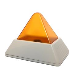 Status Beacon PD2100 230vAC/DC 2:AMBER IP55 w/Bulb E14 15W